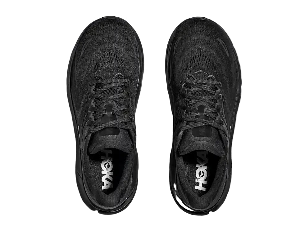 hoka arahi 8 extra wide men's | black/black