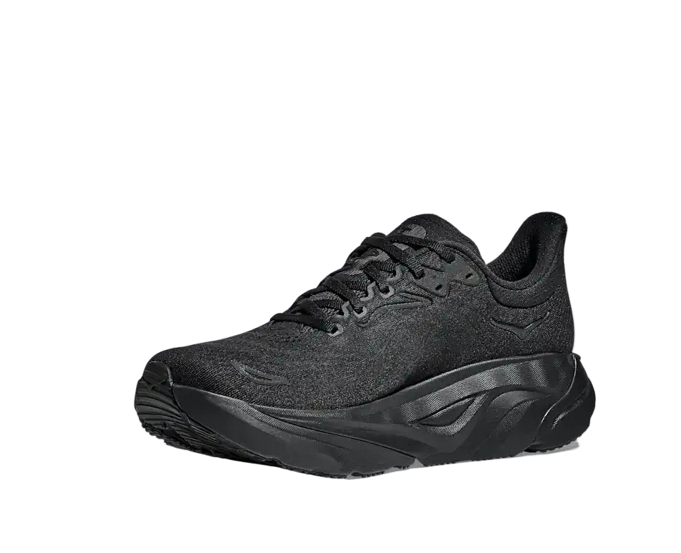hoka arahi 8 extra wide men's | black/black