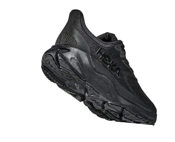hoka arahi 8 extra wide men's | black/black