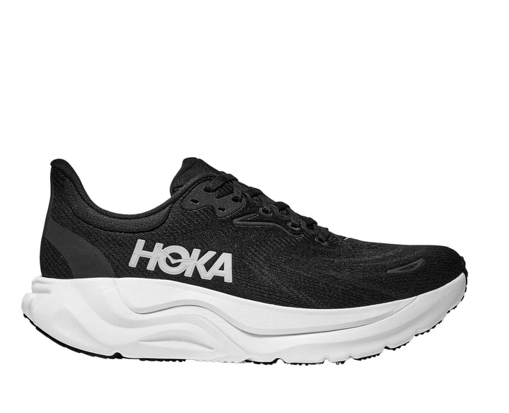 hoka arahi 8 wide men's | black/white