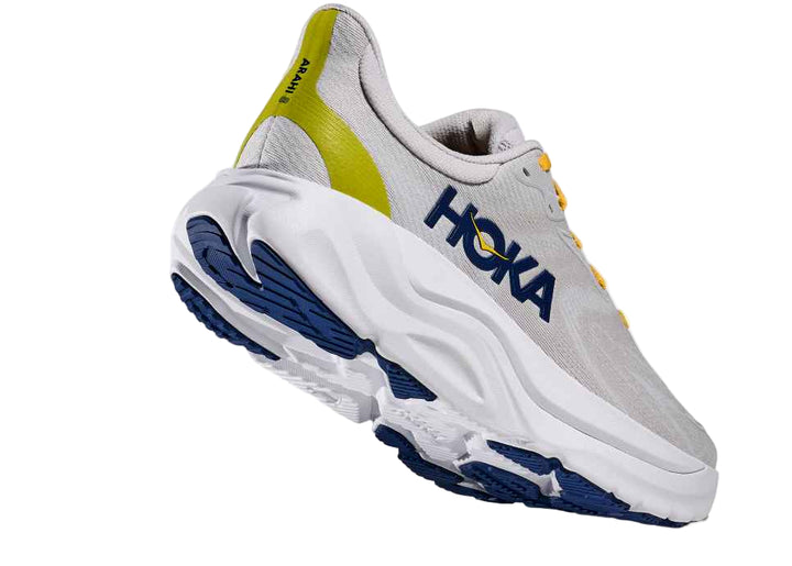hoka arahi 8 men's | stardust / cosmic grey