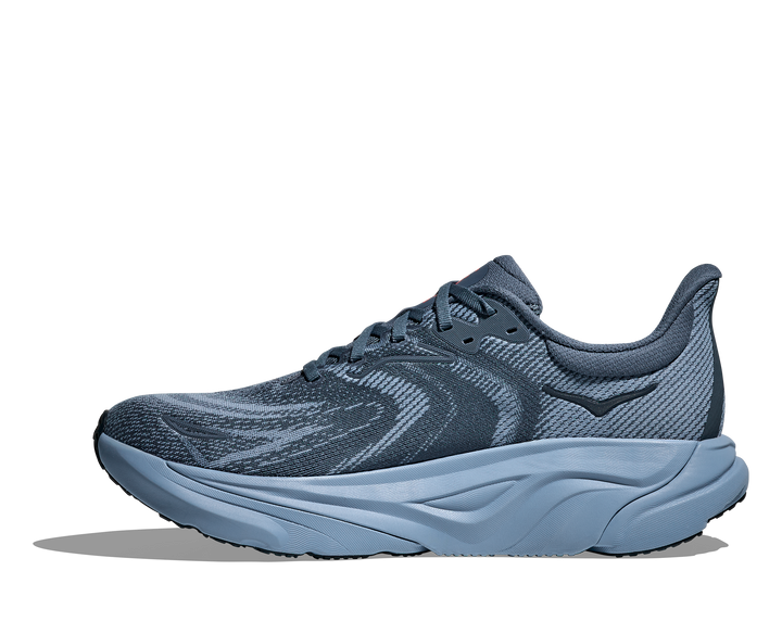 hoka arahi 8 men's | thunder cloud / vermillion