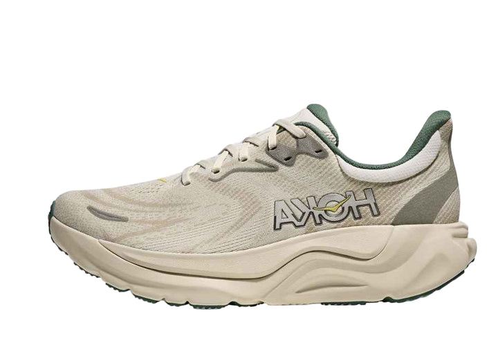 hoka arahi 8 men's | truffle salt / oyster mushroom