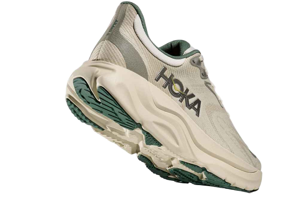 hoka arahi 8 men's | truffle salt / oyster mushroom