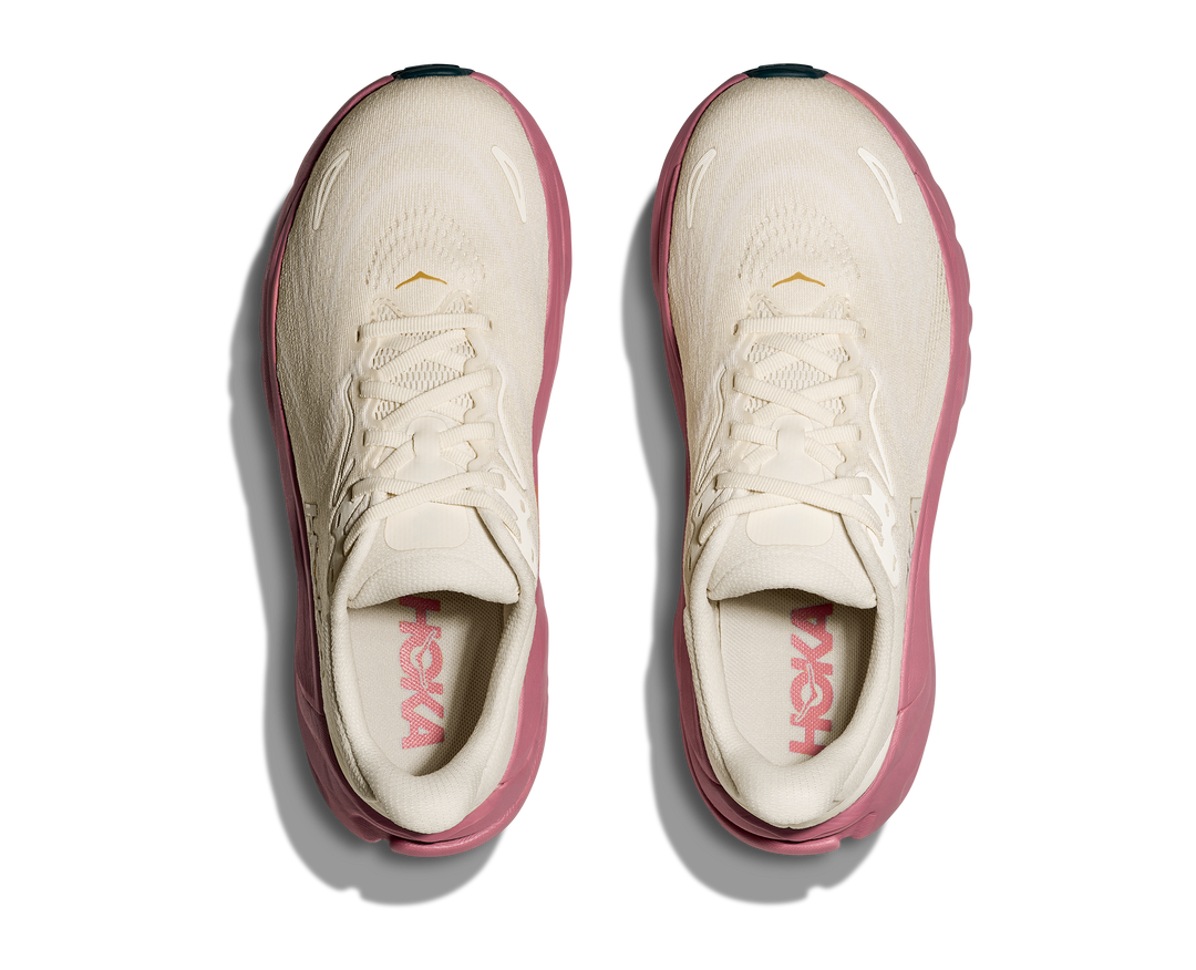 hoka arahi 8 women's | alabaster / lingonberry