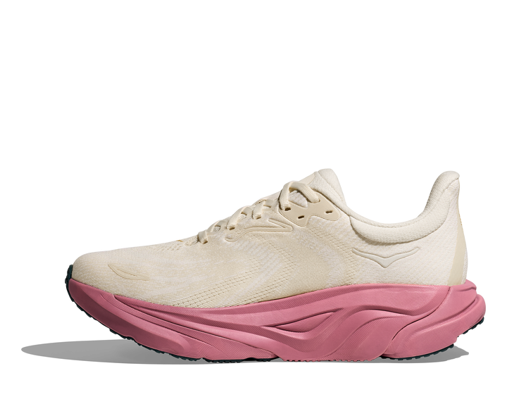 hoka arahi 8 women's | alabaster / lingonberry