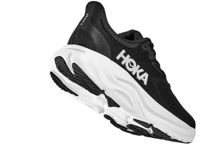 hoka arahi 8 extra wide women's | black/white
