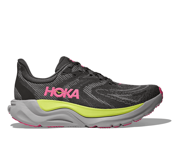 hoka arahi 8 women's | charcoal grey / grey skies