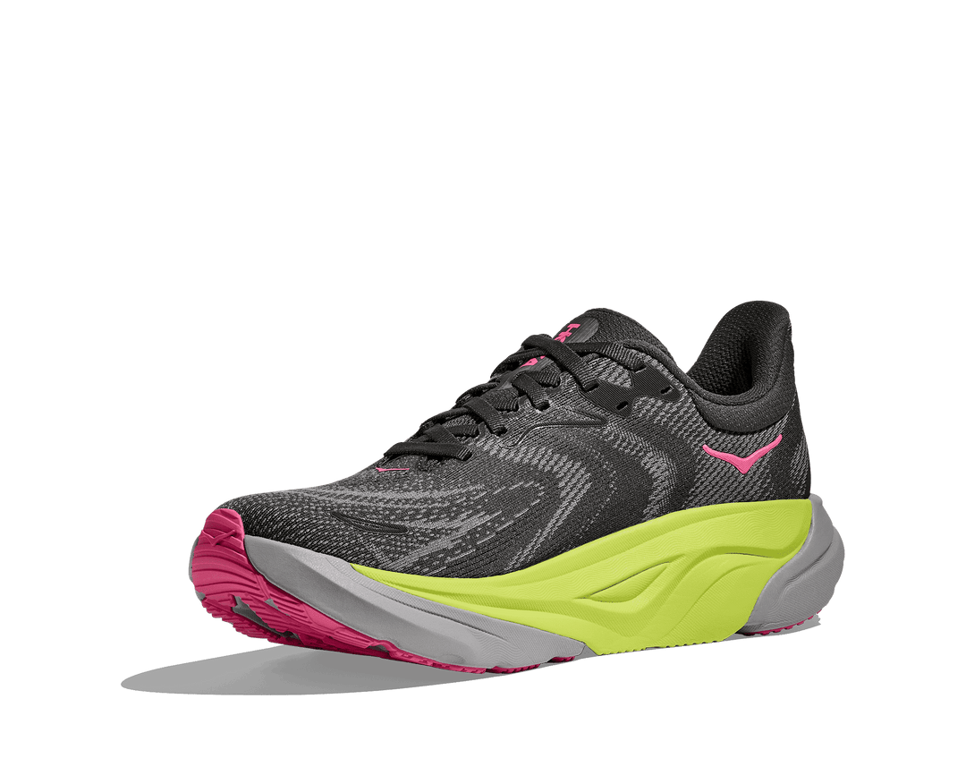 hoka arahi 8 women's | charcoal grey / grey skies