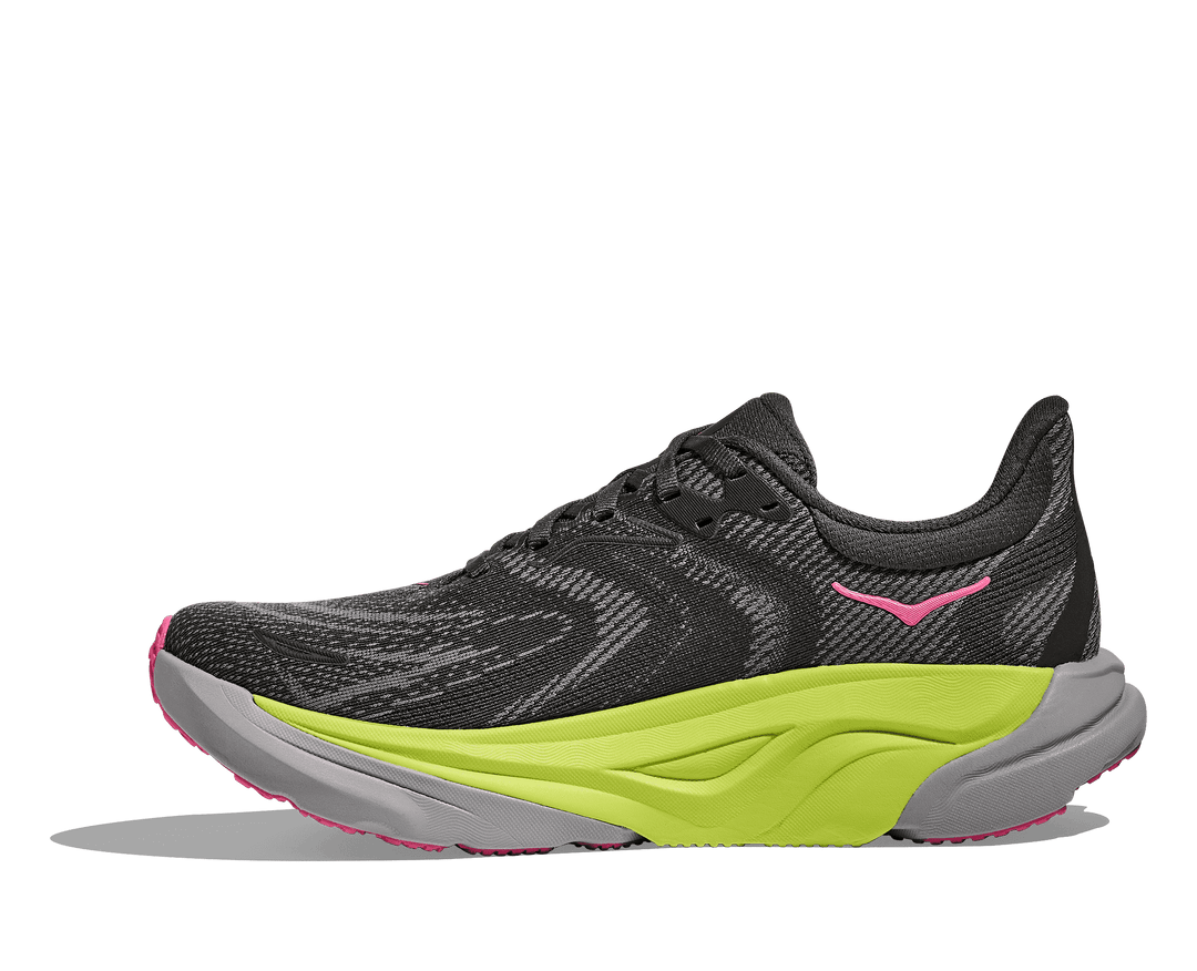 hoka arahi 8 women's | charcoal grey / grey skies