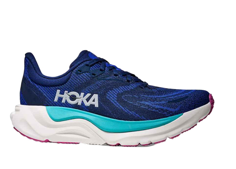 hoka arahi 8 women's | midnight blue / ultramarine