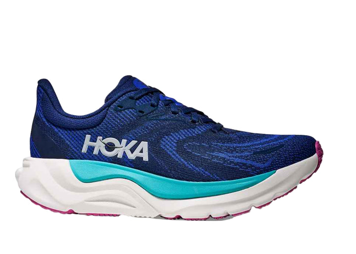 hoka arahi 8 women's | midnight blue / ultramarine