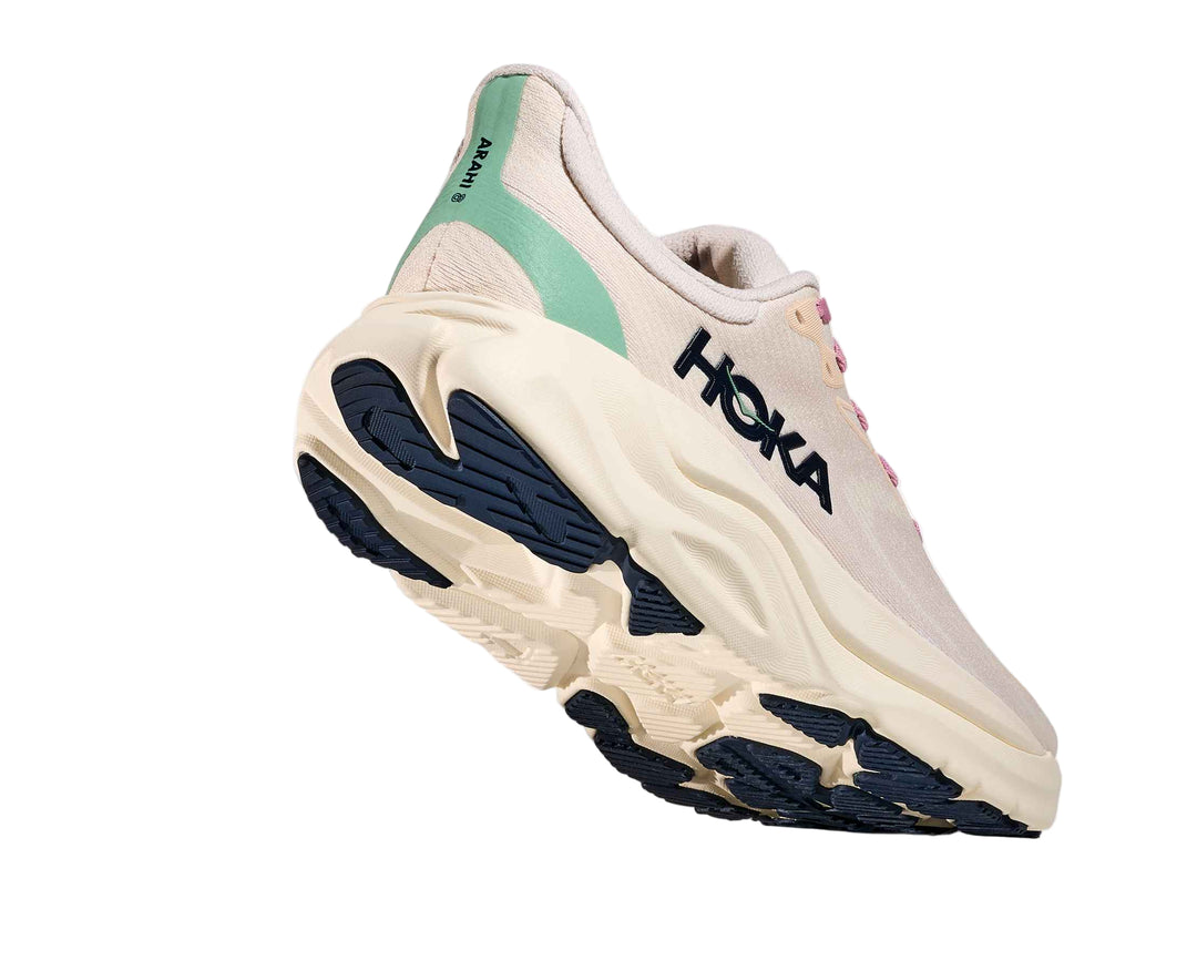 hoka arahi 8 women's | rose cream / alabaster