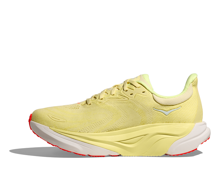 hoka arahi 8 women's | sunlight / neon yuzu