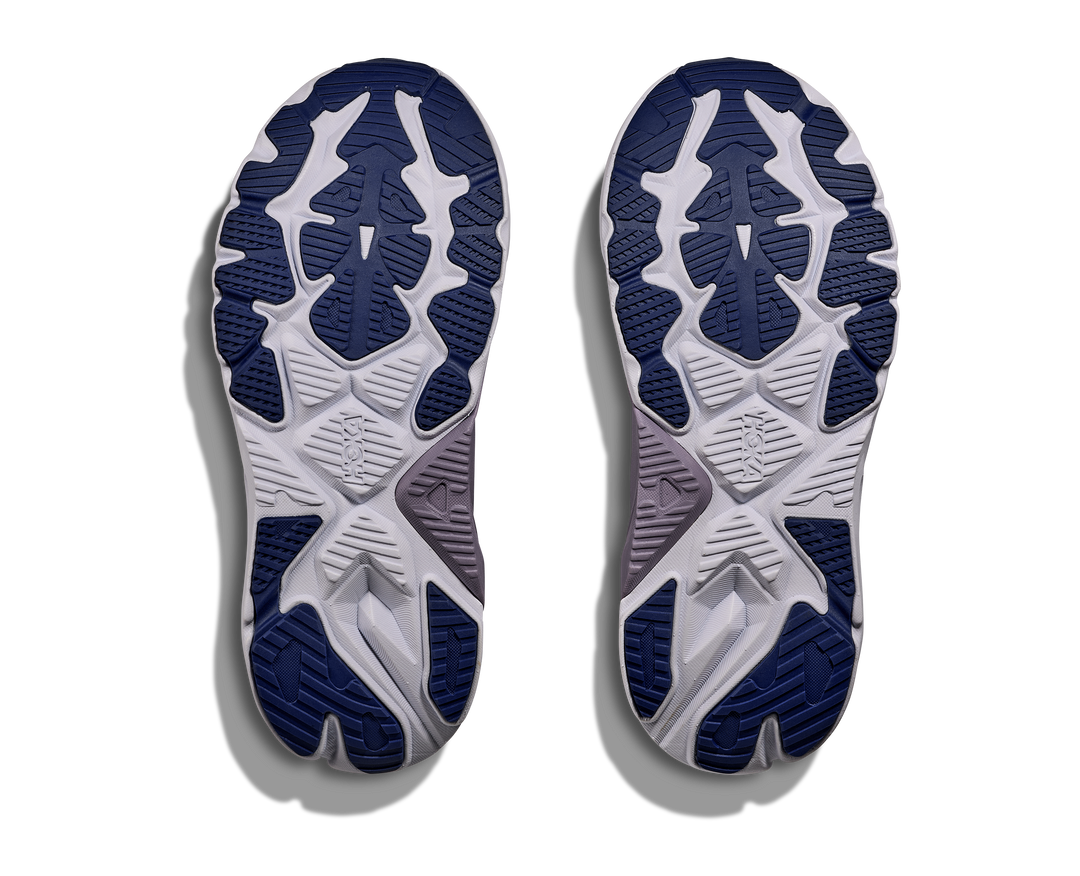 hoka arahi 8 wide women's | starlight glow / midnight blue