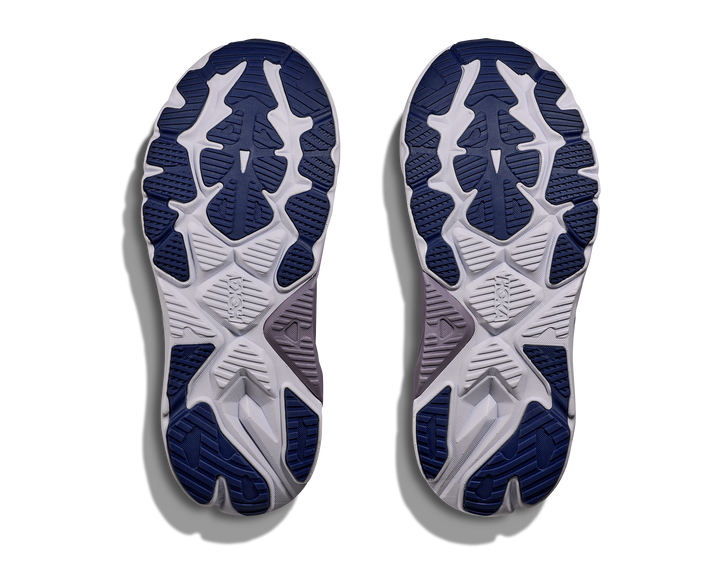 hoka arahi 8 wide women's | starlight glow / midnight blue
