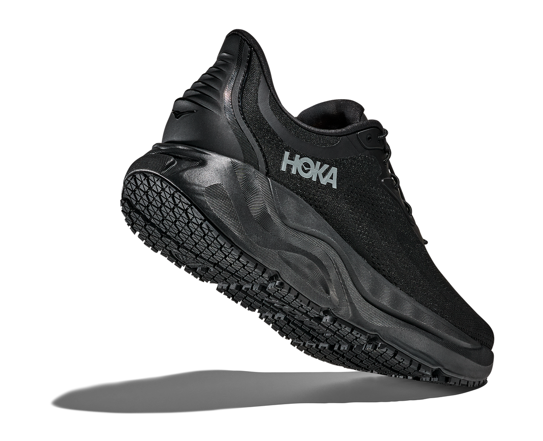 hoka arahi sr men's | black/black