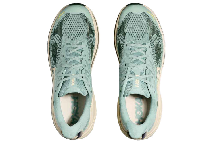 hoka challenger 8 wide men's | jade / truffle salt