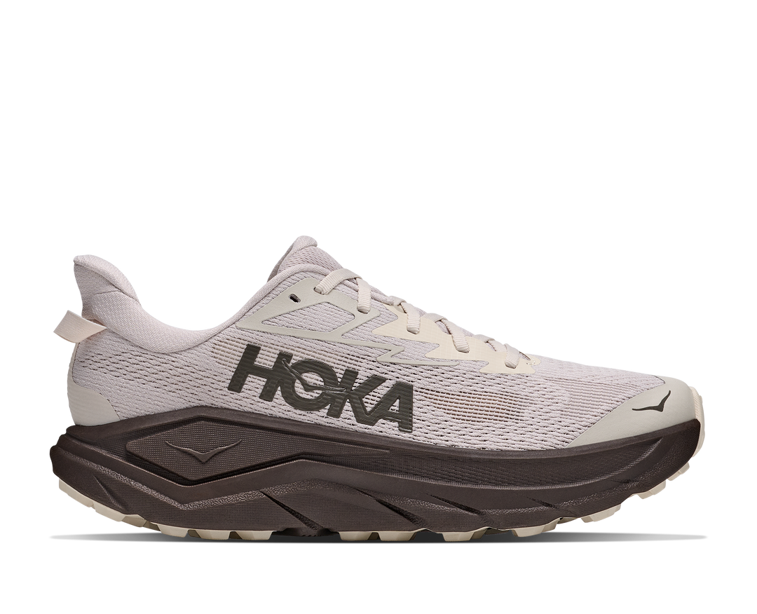 hoka challenger 8 men's | river rock grey cast iron