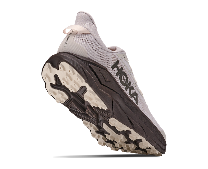 hoka challenger 8 men's | river rock grey cast iron
