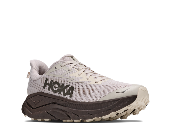 hoka challenger 8 men's | river rock grey cast iron