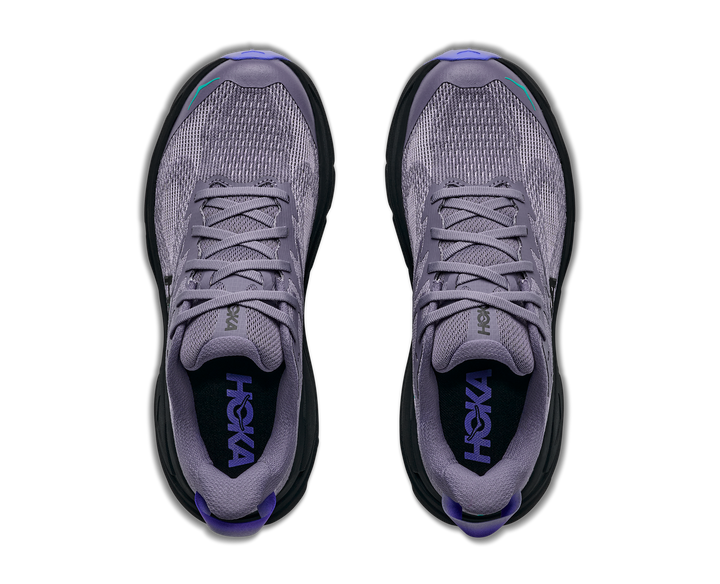 hoka challenger 8 women's | purple fog black