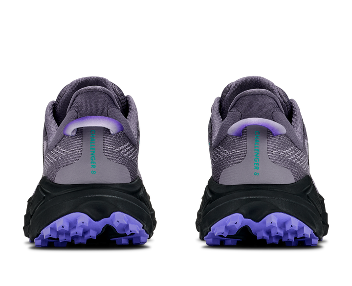 hoka challenger 8 women's | purple fog black