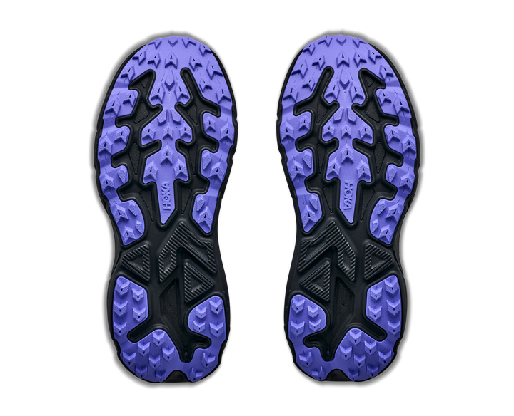 hoka challenger 8 women's | purple fog black