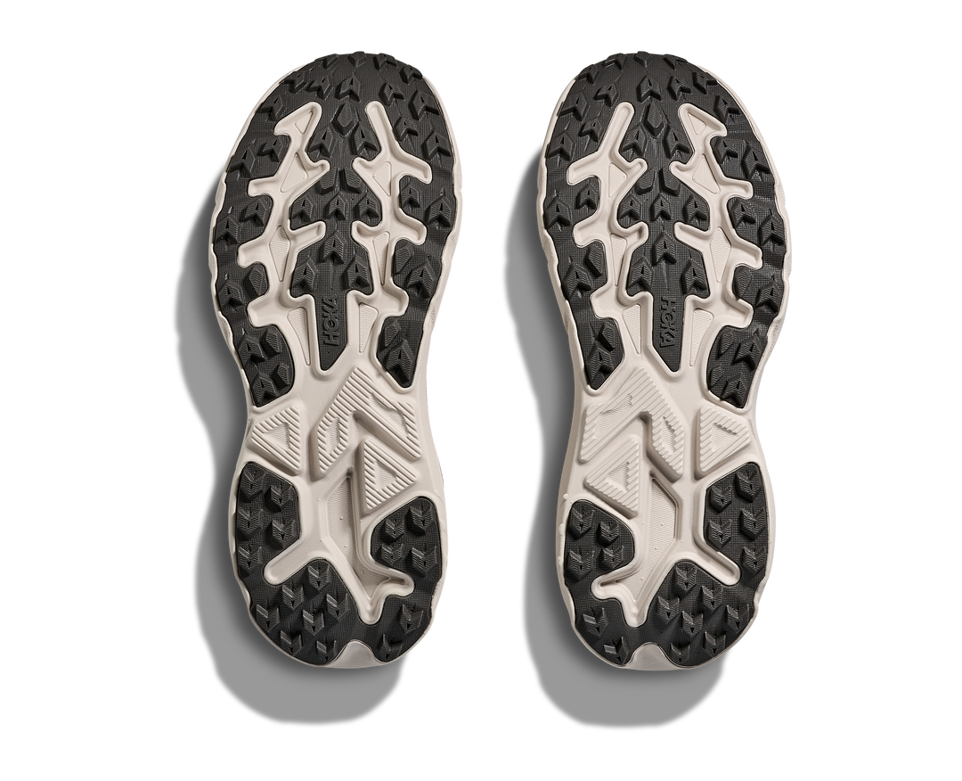 hoka challenger 8 women's | stucco / asphalt grey