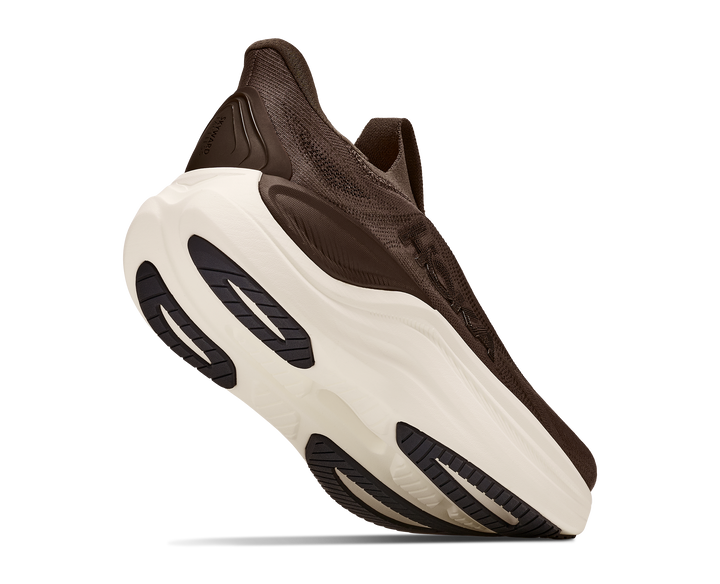 hoka skyward laceless men's | cliff grey cast iron