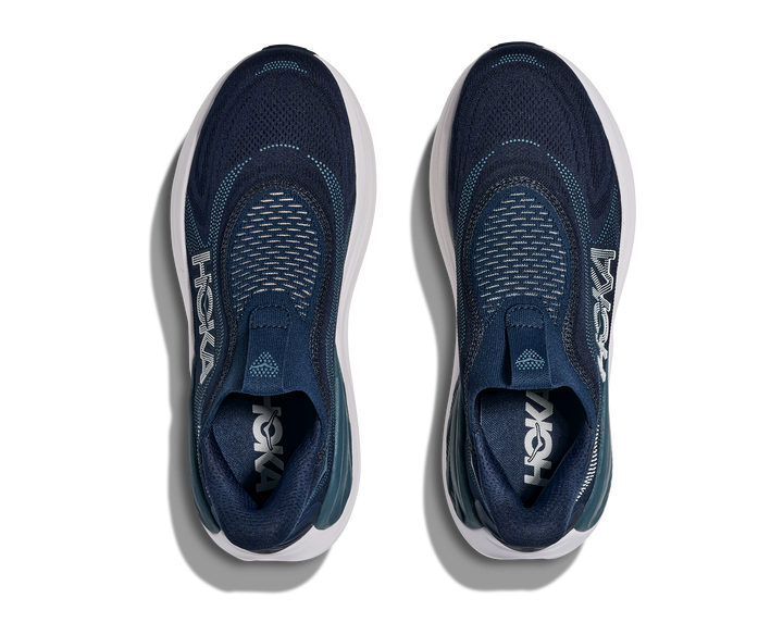 hoka skyward laceless men's | varsity navy / white