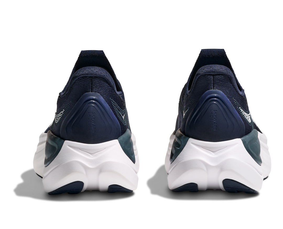 hoka skyward laceless men's | varsity navy / white