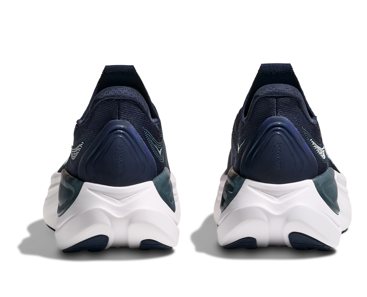 hoka skyward laceless men's | varsity navy / white