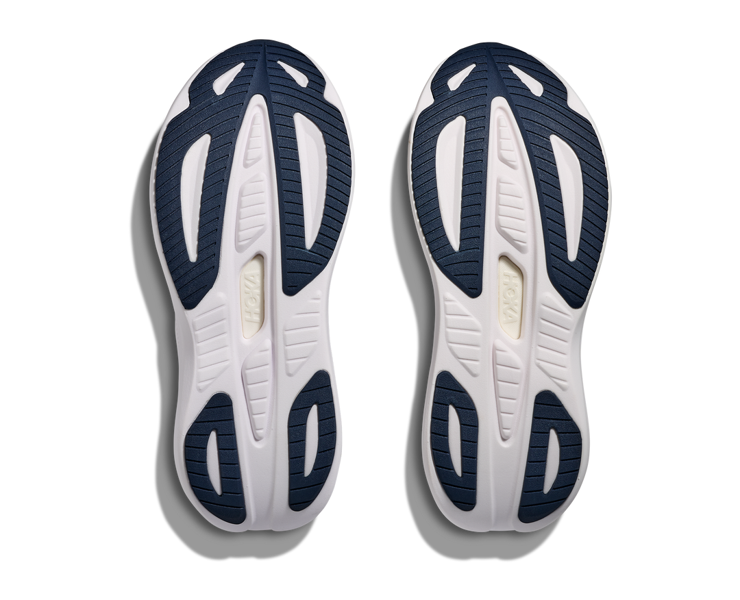 hoka skyward laceless men's | varsity navy / white