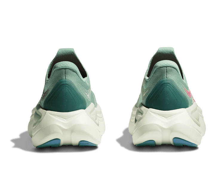hoka skyward laceless women's | jadeite / sea glass