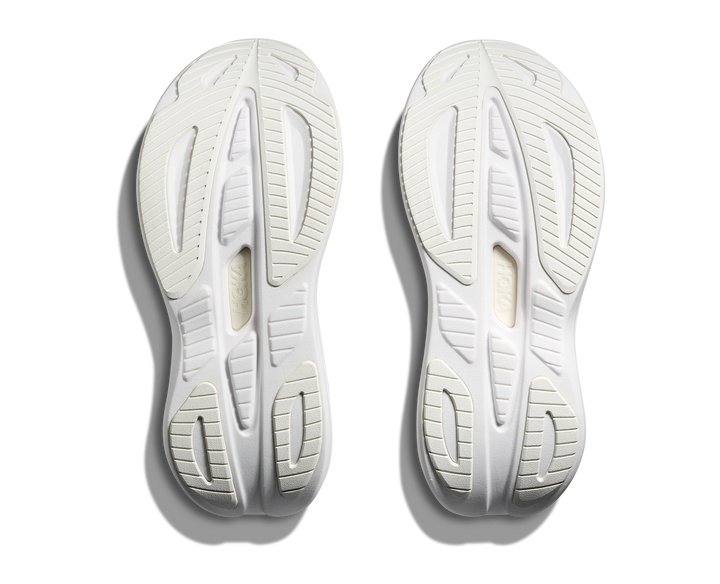 hoka skyward laceless women's | white / white