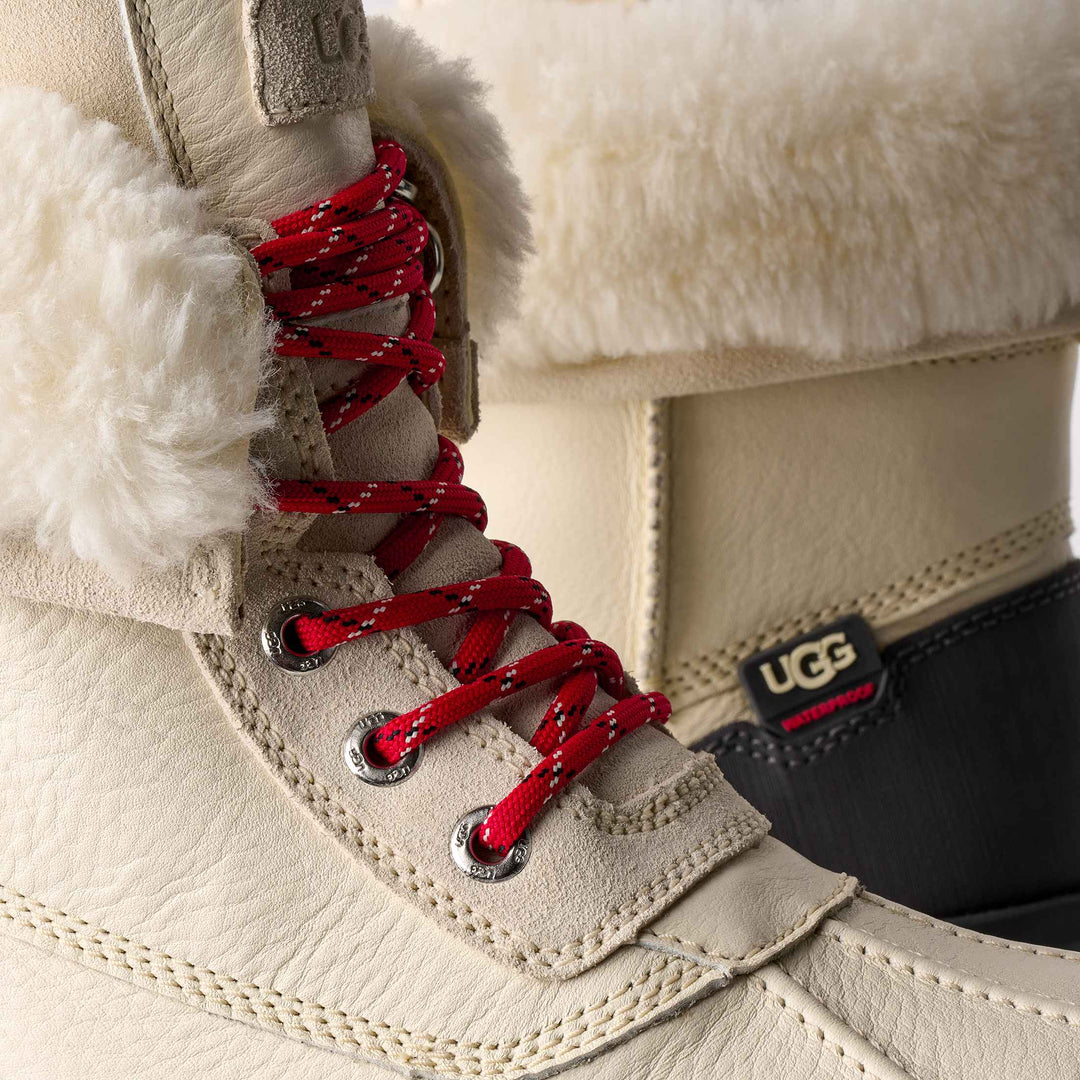 ugg adirondack boot xxv women's | plaster