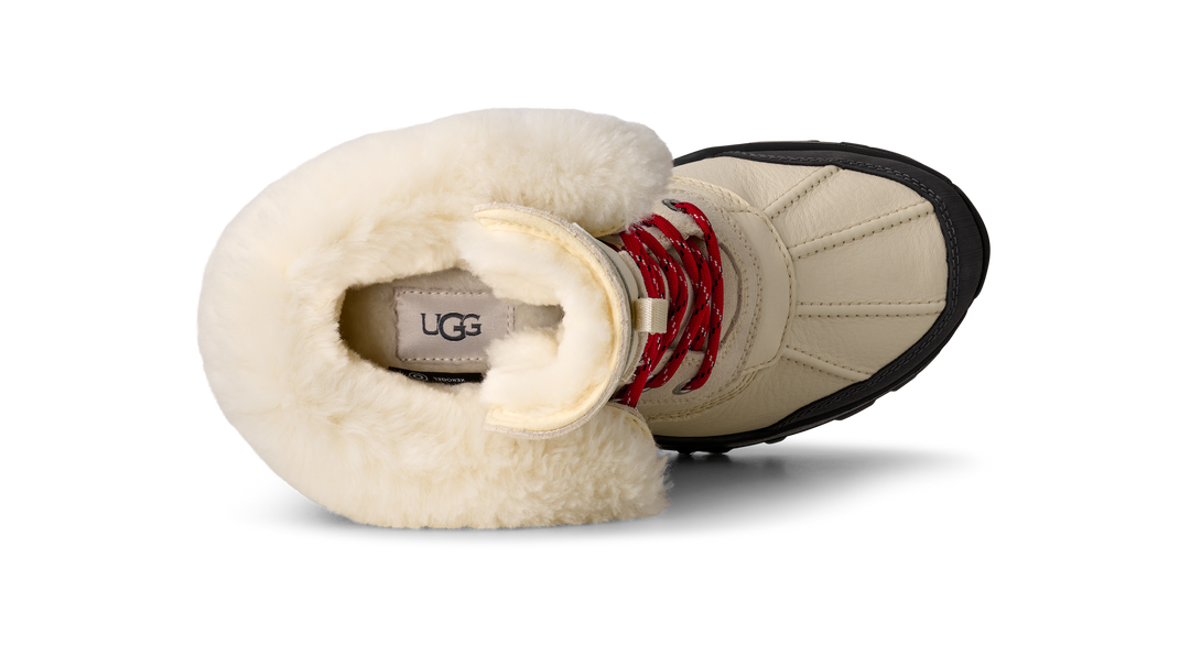 ugg adirondack boot xxv women's | plaster