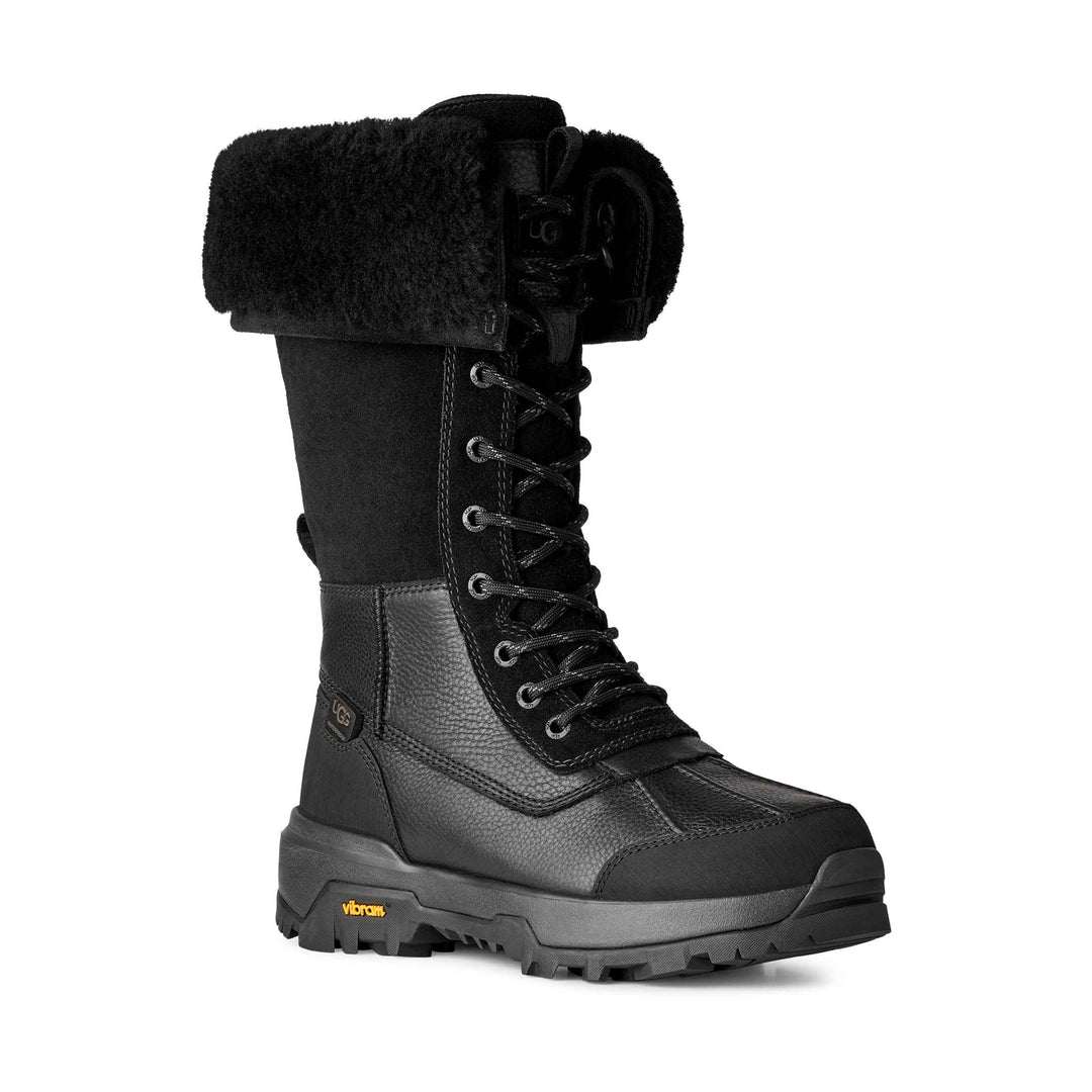 ugg adirondack boot tall xxv women's | blk