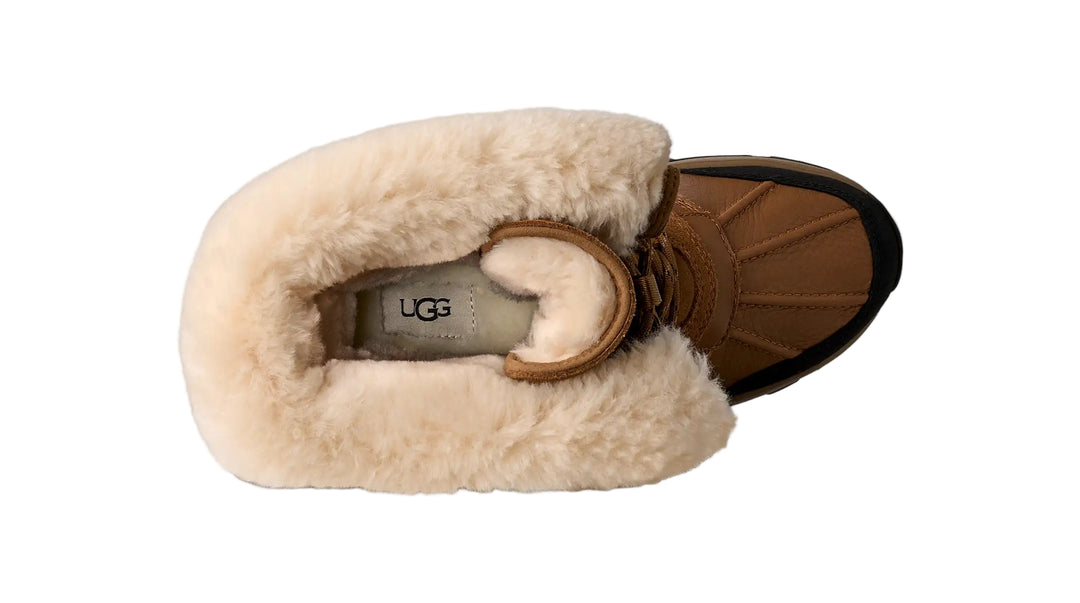 UGG Women's Adirondack Boot Tall XXV Leather Boots in Chestnut, Size 9.5