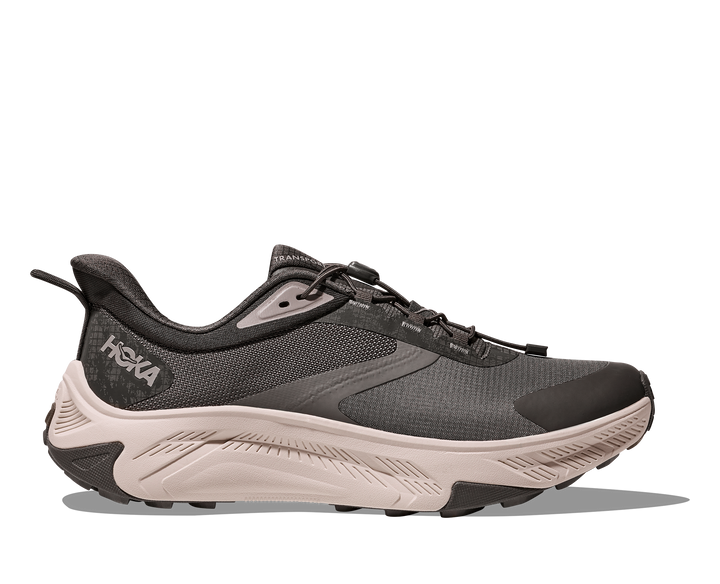 hoka transport 2 men's | gravel / stucco