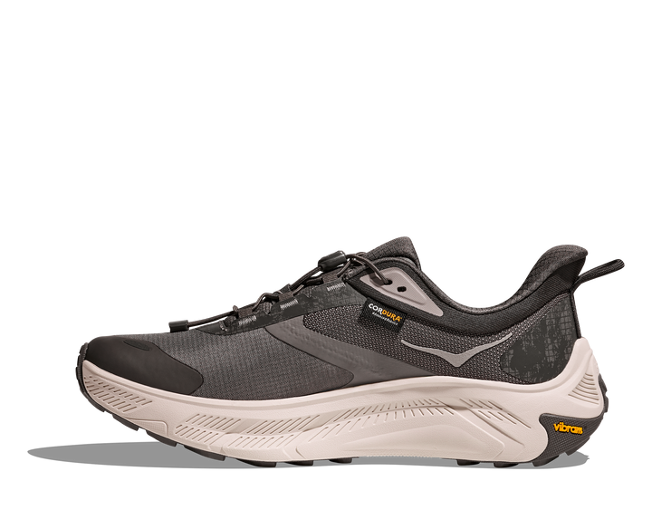 hoka transport 2 men's | gravel / stucco