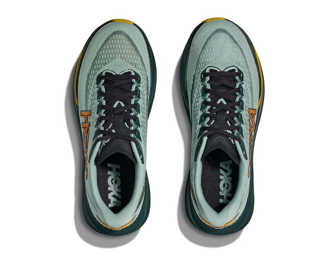 hoka mach 7 men's | sage / bay leaf