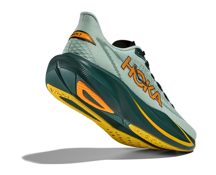 hoka mach 7 men's | sage / bay leaf