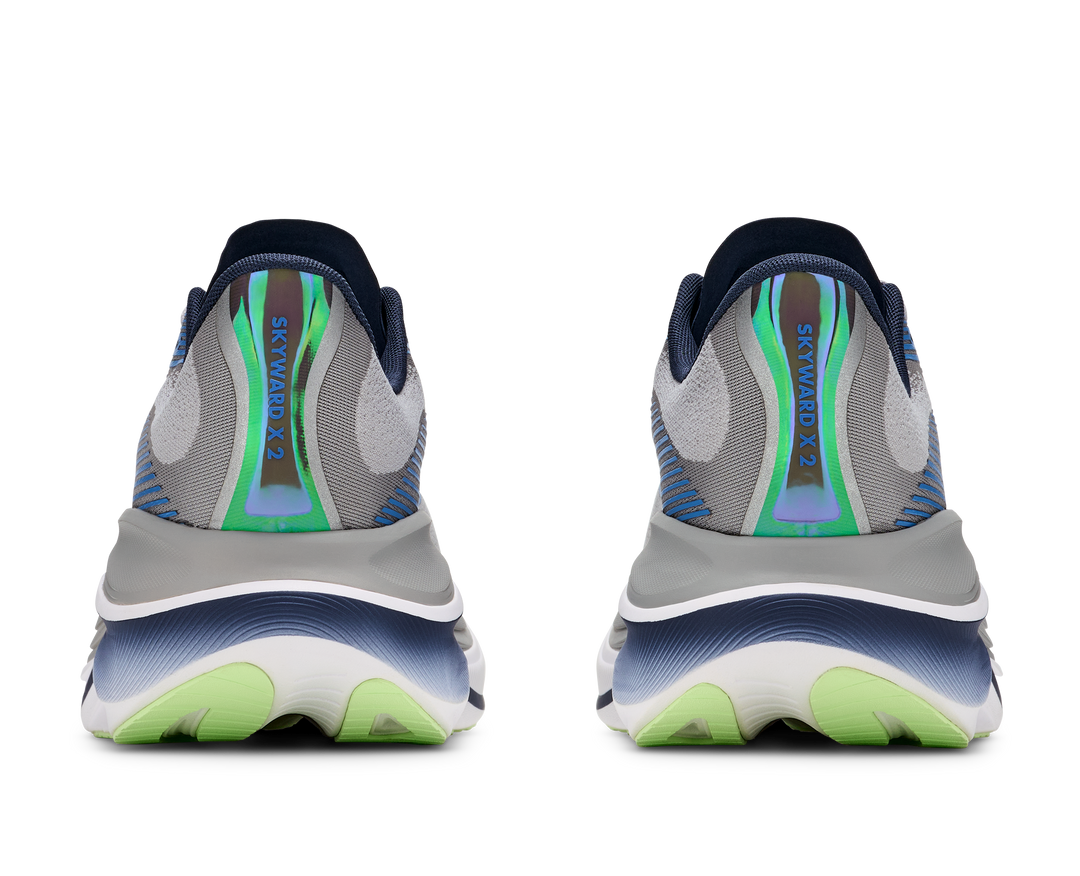 hoka skyward x 2 men's | stellar grey varsity navy