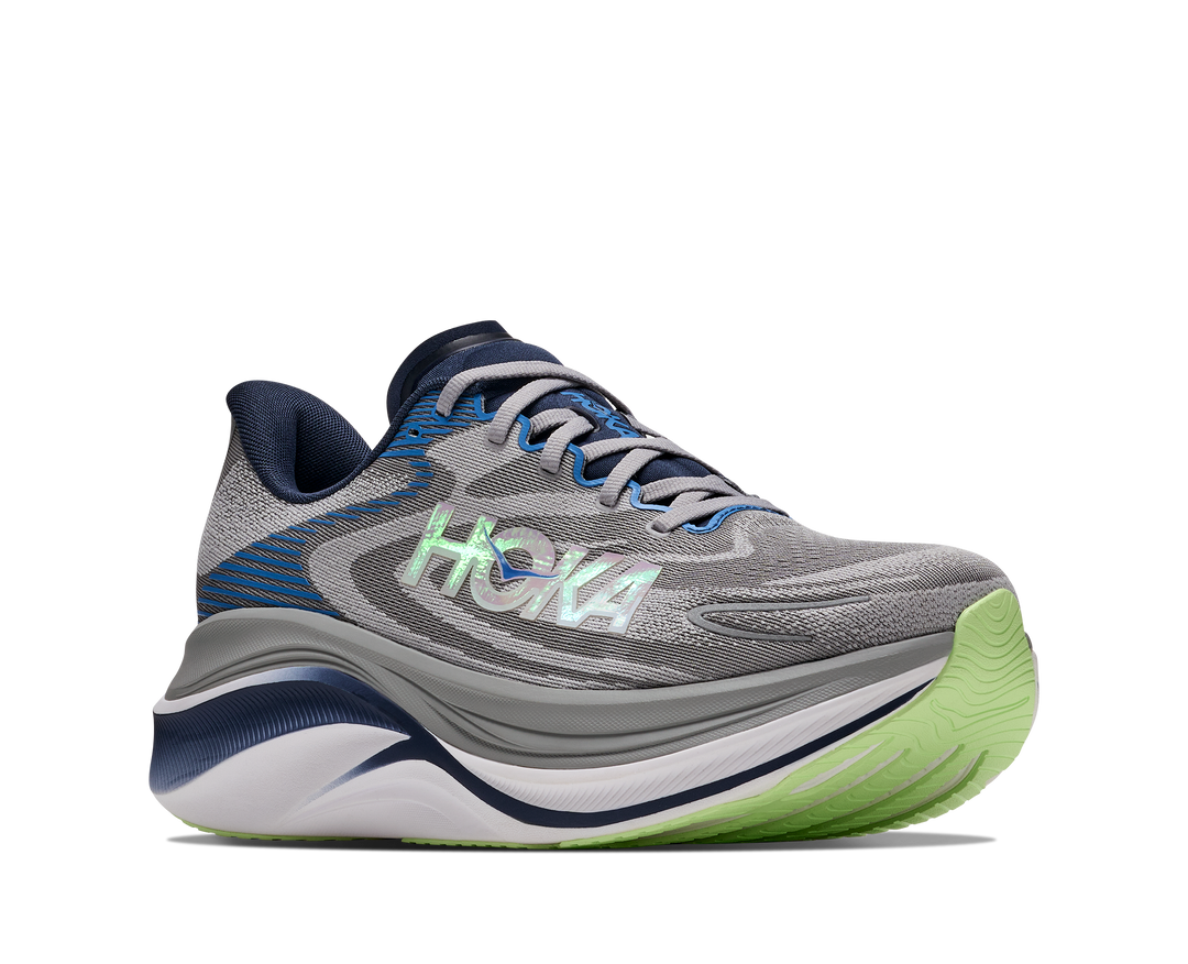 hoka skyward x 2 men's | stellar grey varsity navy