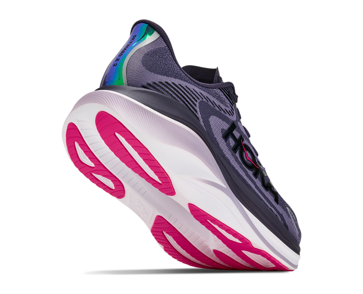 hoka skyward x 2 women's | squid ink neon dragonfruit