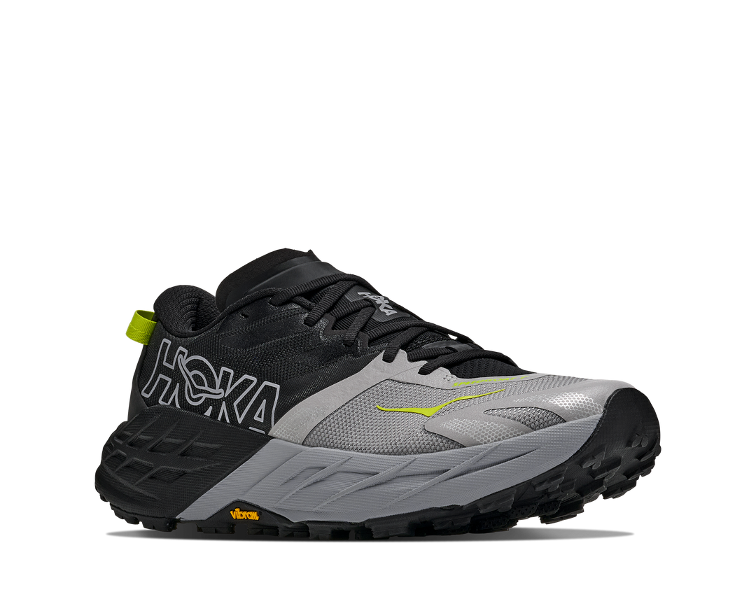 hoka speedgoat 7 men's | black stellar grey