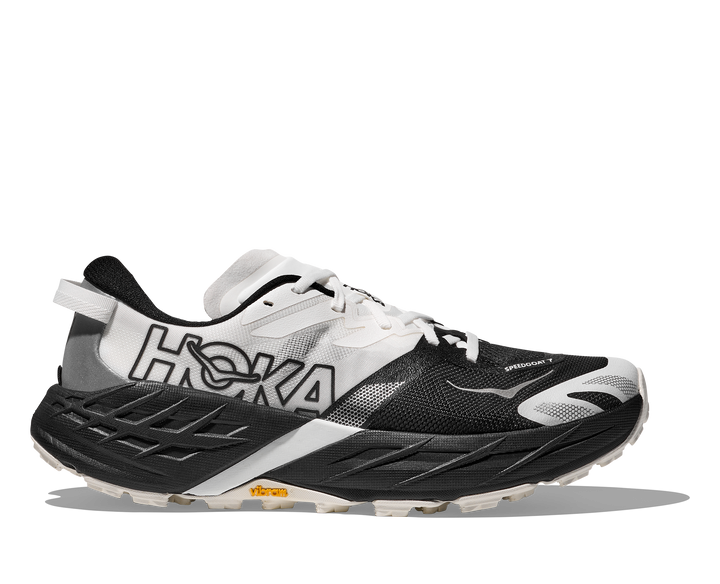 hoka speedgoat 7 women's | black / white