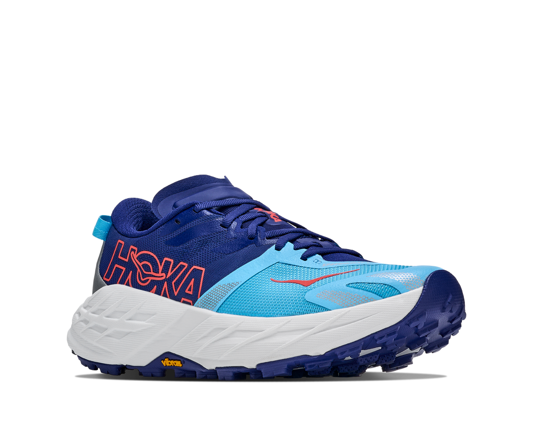 hoka speedgoat 7 women's | blueberry cosmic grey